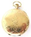 14K Solid Gold WALTHAM Pocket Watch Hunter Case 16