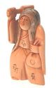Antique Japanese Netsuke -Head Rolling 360 degree 