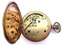 Antique 10K Goldfilled TAVANNES Pocket Watch,Hunte
