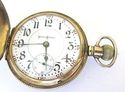  ILLINOIS Pocket Watch,Hunter Case,S18,21 Jewel BU