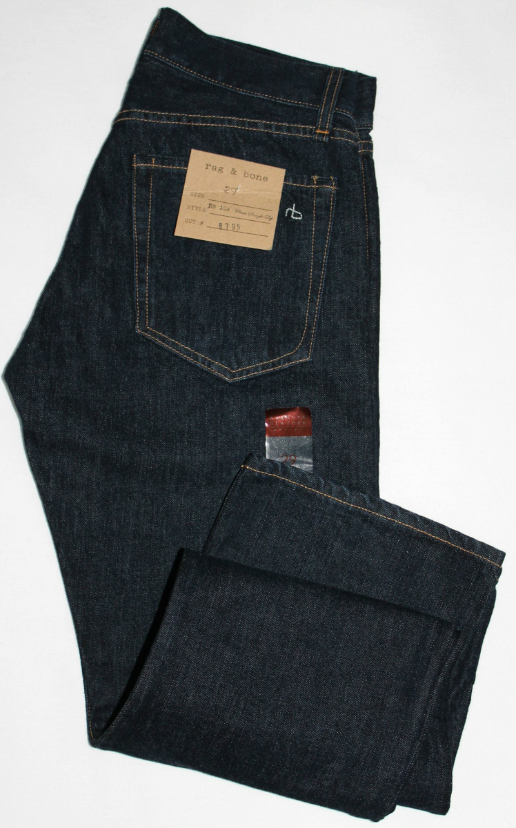 Rag & Bone RB10X Jeans Size 29 Classic Straight Leg M1559C115 ...