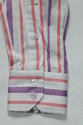 Robert Graham Broken Stripe Shirt 15.5 Adric Cotto