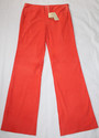 Brioni Womens Leather Pants SIze 46 (US 10) Flat F