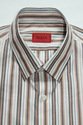 Isaia Napoli Shirt Size 17/43 Sleeve 37" Cotton St