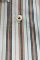 Isaia Napoli Shirt Size 17/43 Sleeve 37" Cotton St