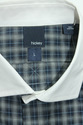 Hickey Freeman Sport Shirt L Contrasting White Col