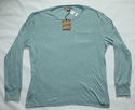 John Varvatos Fine Knit Shirt Size L Aqua Blue