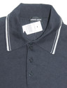 Giorgio Armani Long Sleeve Polo L Cotton Made In I