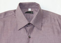 Barneys Newyork Shirt Size L Wool/Cotton Purple Ma