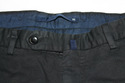 Incotex Chinolino Shorts Size 36 Black 53% Linen, 