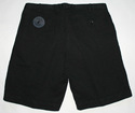 Incotex Chinolino Shorts Size 36 Black 53% Linen, 