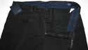 Incotex Chinolino Shorts Size 36 Black 53% Linen, 