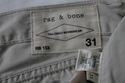 Rag & Bone Canvas Jeans Size 31 RB15X Slim Straigh