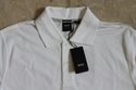 Hugo Boss Firenze Polo Shirt SIze M White Pima Cot