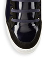 Alessandro Dell'Acqua Perforated Leather High-Top 