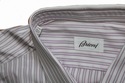 Brioni Dress Shirt Size 17/43 French Cuffs Cotton 