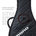 Mono case Guitar Tick™ Tick Bag (Jet Black) for 