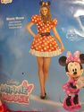 Disney Minnie Mouse Adult Costume Womens Ladies M 