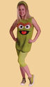 Sesame Street Oscar Grouch Girls Costume Halloween