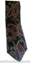 Vintage Wembley Green Paisley Necktie Silk Tie