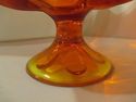 Viking Orange Bowl Vintage Mid Century Art Glass S