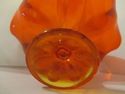 Viking Orange Bowl Vintage Mid Century Art Glass S