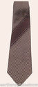 Saks Fifth Avenue Burgundy Grey Tie Diamonds Neckt