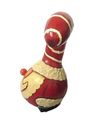 Santa Clause Hand Made Gourd Art Work Painted Shak