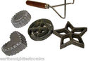 Nordic Ware Double Rosette & Timbale Iron Two Mold