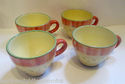 Pfaltzgraff Napoli Hand Painted Coffee Mugs Cups S