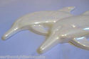 Double Dolphin Ceramic Wall Hanging Marine Mammal 