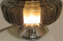 Mid Century Modern Table Lamp Optic Smoked Diffuse