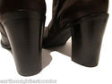 Franco Sarto Brown Leather Boots Size 10 M Women