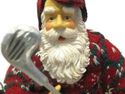 Golfing Santa Claus Figure Collectible Winter Golf