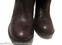 Franco Sarto Brown Leather Boots Size 10 M Women