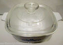 Corning Ware Cornflower Blue Casserole Dish Lid 1 