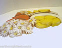 2 Homco Syroco Fruit Floral Vintage Wall Hangings 