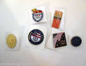 Lot of 6 USA Olympic Commitee Team Pins Lapel Hat 