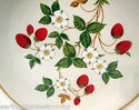 Sheffield Strawberries N Cream Dinner Plates Stone