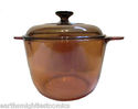 Vision Pyrex Amber Stock Pot 4 Quarts Dutch Oven 3