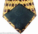 Tommy Hilfiger Gold Yellow Silk Tie New With Tag N