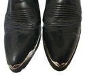 Laredo Mens Cowboy Boots Black Leather Western Sni