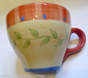 Pfaltzgraff Napoli Hand Painted Coffee Mugs Cups S