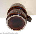 Vintage Nevco Brown Coffee Mug Set With Tree Japan