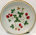 Sheffield Strawberries N Cream Dinner Plates Stone