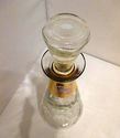 Mid Century Modern Decanter Rocket Clear Glass Win