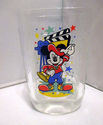 Mickey Mouse Director Glass Cup Mug Walt Disney Wo