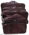 American Tourister 4 Piece Brown Luggage Set Soft 