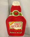 Tomato Ketchup Bottle Ceramic Spoon Rest Natural B