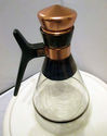 Mid Century Modern Coffee Glass Pitcher Carafe Bak